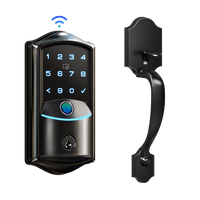 Veise VE027-H WiFi Fingerprint Smart Deadbolt Lock with Handleset