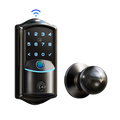 Veise VE027-K WiFi Smart Deadbolt Locks with 2 Knobs Set