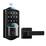Veise VE027-L Built-in WiFi Smart Lock with Handles Fingerprint keyless Entry