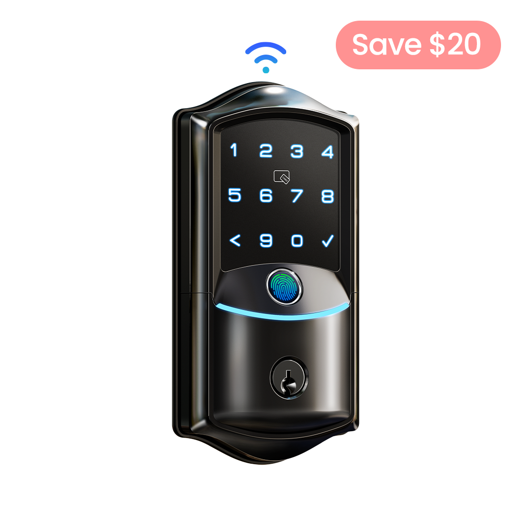Veise VE027 Built-in Wi-Fi Fingerprint Smart Door Lock