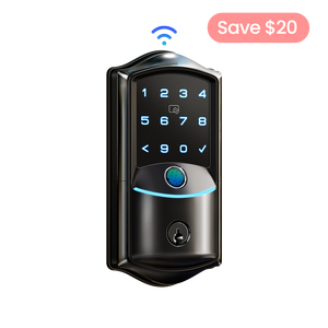 Veise VE027 Built-in Wi-Fi Fingerprint Smart Door Lock