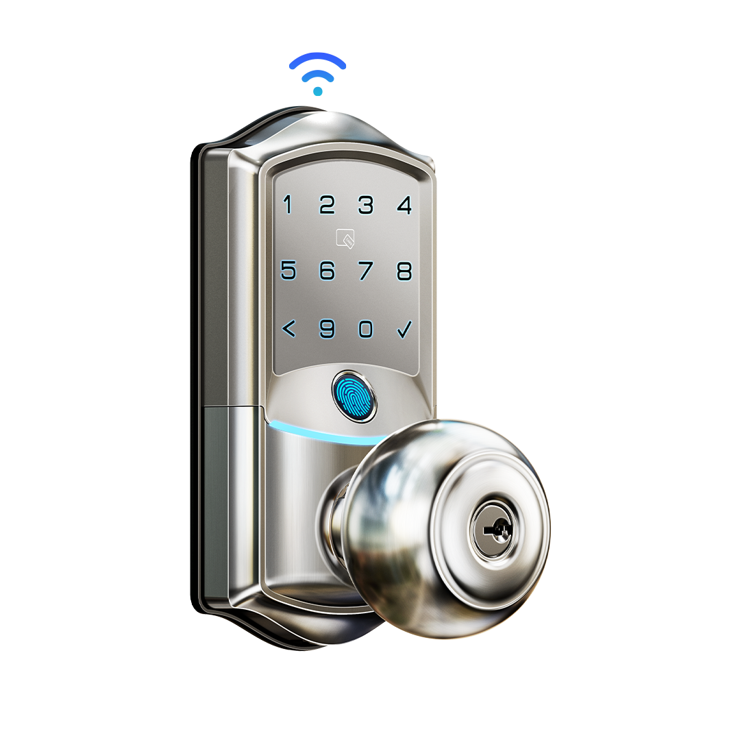 Veise VE028 Built-in Wi-Fi Smart Lock with Knob