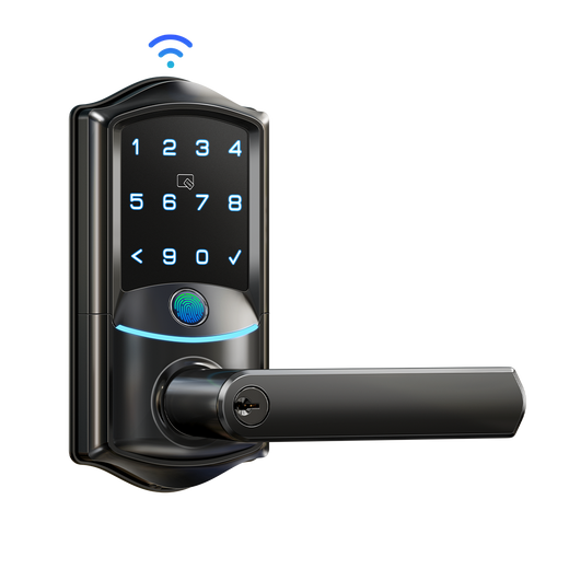 VE029 Wi-Fi Smart Lever Lock with Digital Keypad