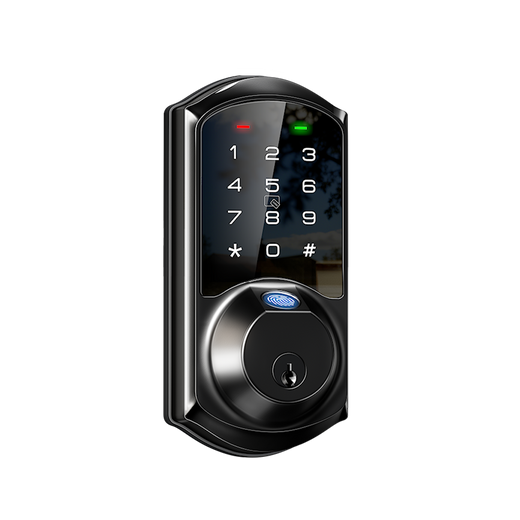 Veise VE07 Fingerprint & Keypad Smart Lock #Color_Matte Black