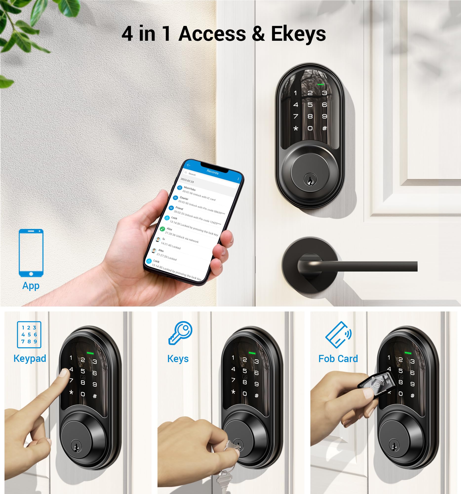 VEISE RZ06 Keypad Smart Lock