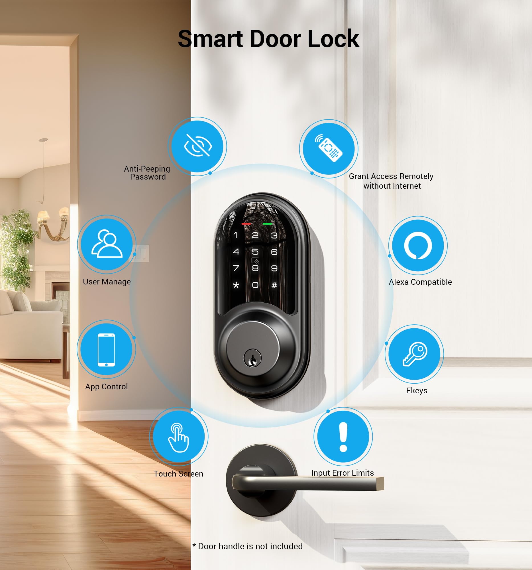 VEISE RZ06 Keypad Smart Lock
