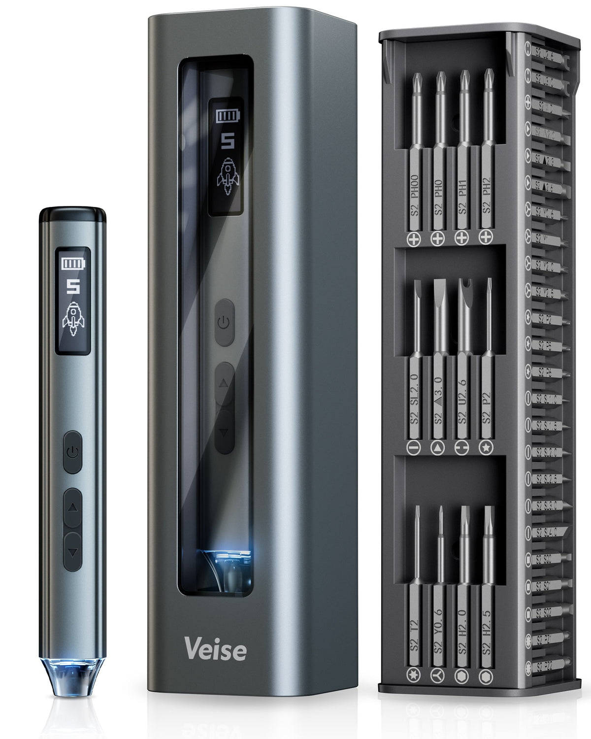 Veise ES01 61-in-1 Mini Electric Precision Screwdriver Set – 2
