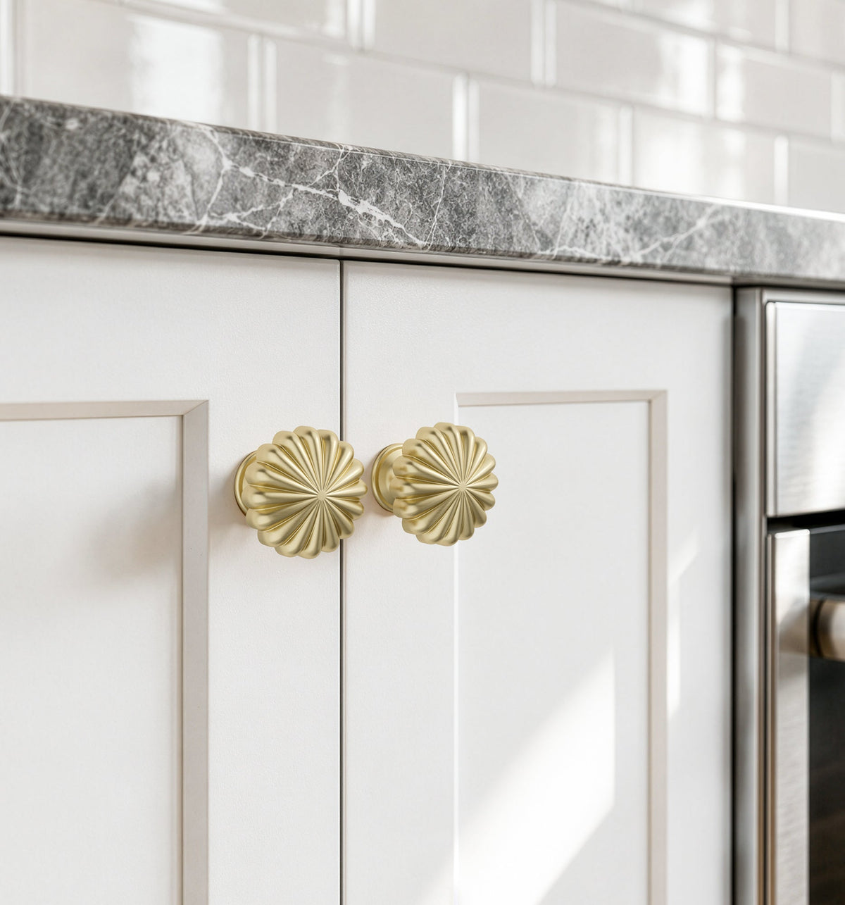 NK-AL03 Drawer Knobs – Brushed Gold #Color_Brushed Gold