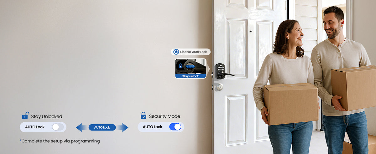 KS04 Keypad Door Lock with Handle