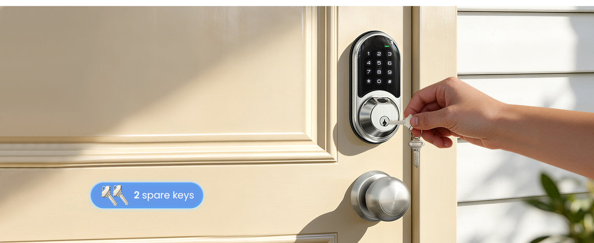 RZ07 Fingerprint & Keypad Smart Lock