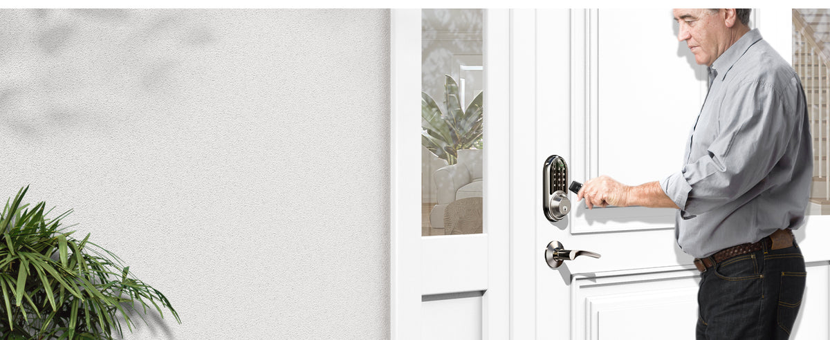 RZ07B Fingerprint Smart Lock with Levers