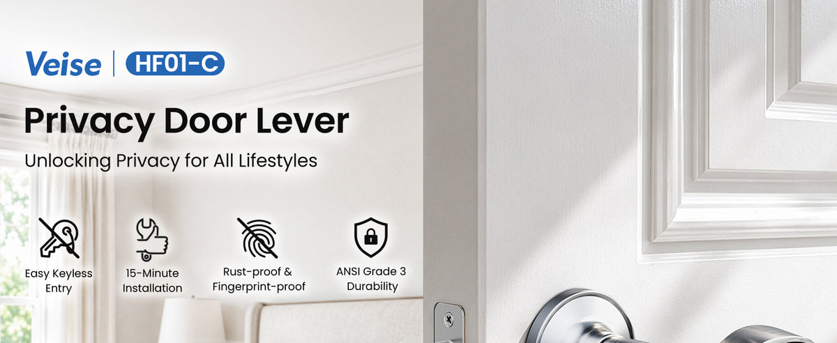 HF01-C Door Handle Privacy Door Levers