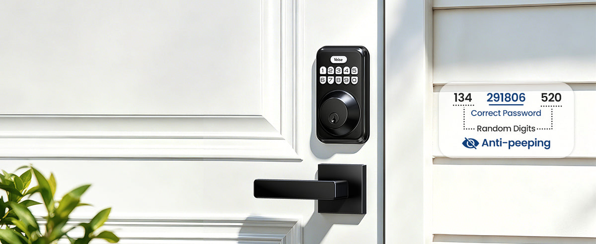 DK01-B Keyless Entry Deadbolt Lock with Handle Set