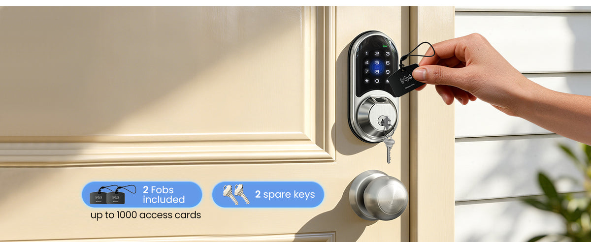 RZ07 Fingerprint & Keypad Smart Lock