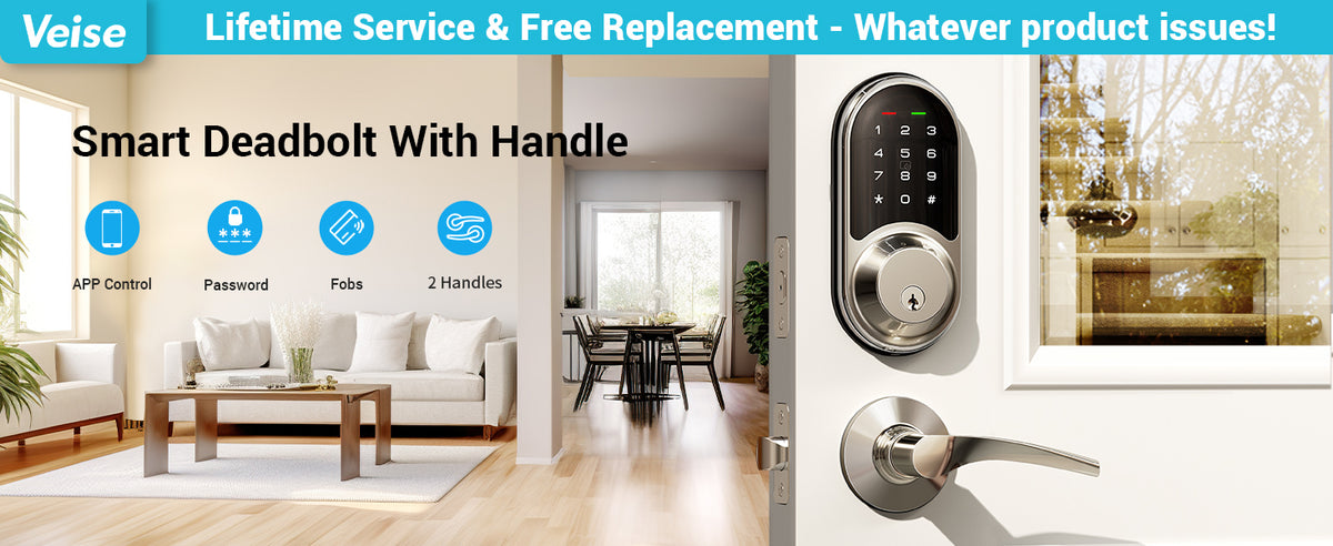 RZ06B Keypad Smart Lock with Levers