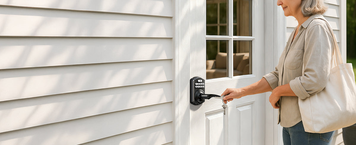 KS04 Keypad Door Lock with Handle
