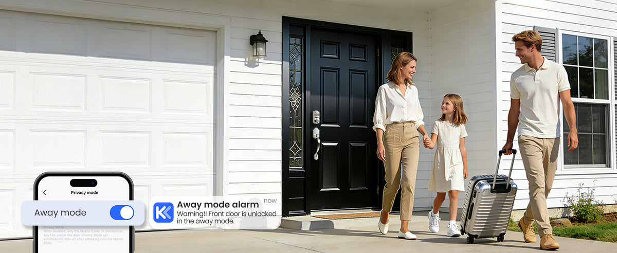 VE012W Built-in Wi-Fi Fingerprint Smart Lock