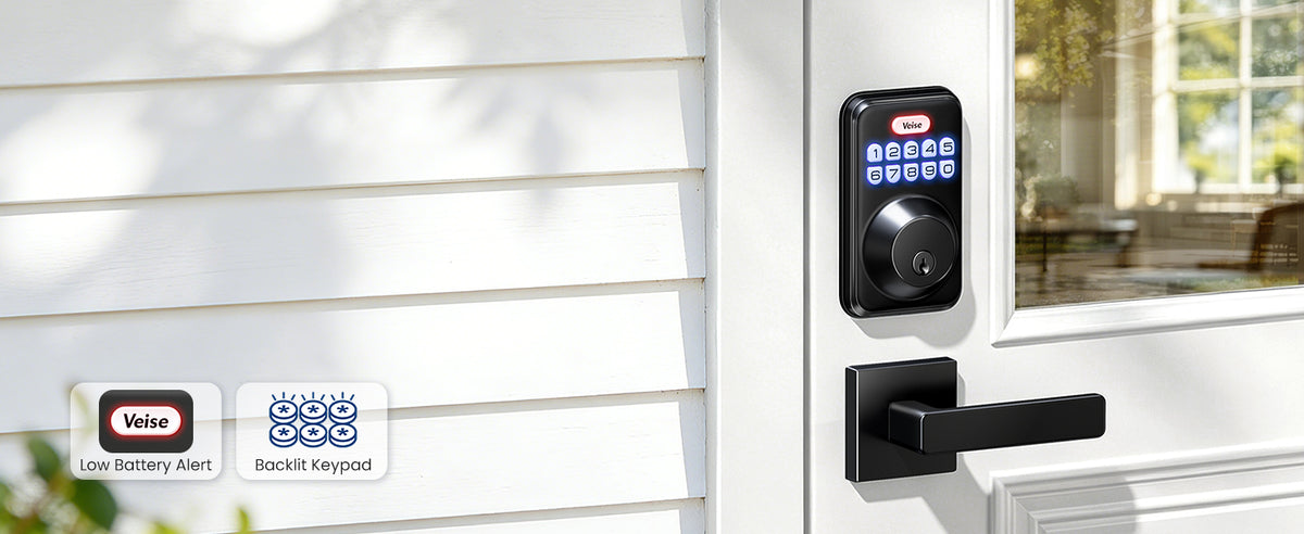DK01-B Keyless Entry Deadbolt Lock with Handle Set