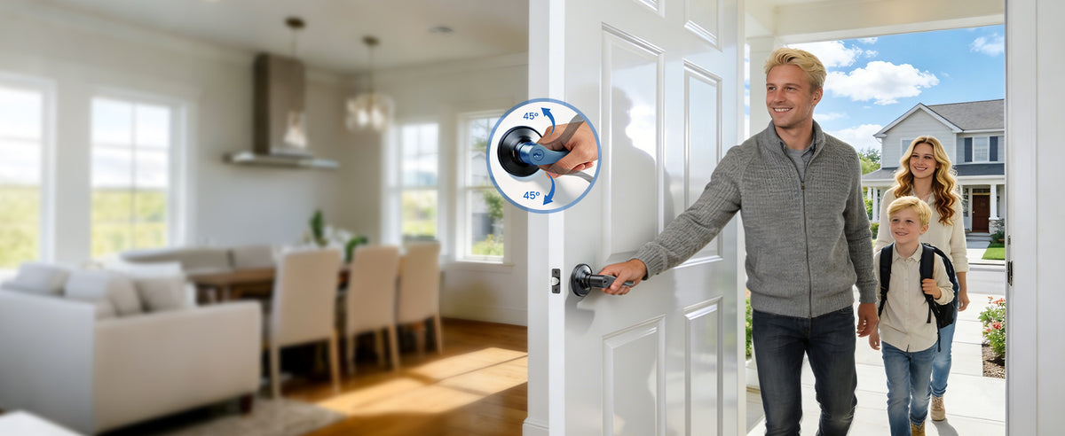 H01-C Entry Door Lever