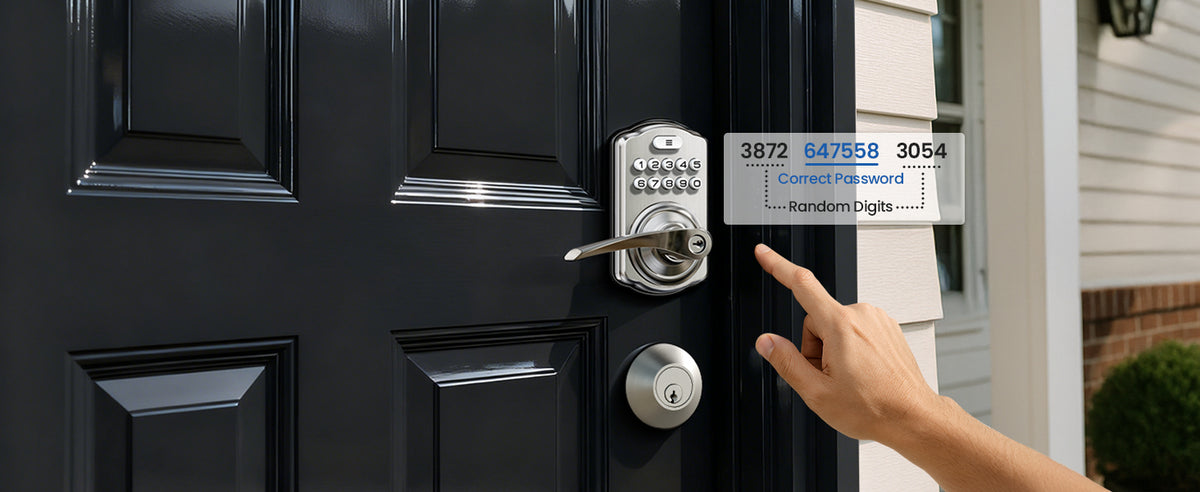 KS04 Keypad Door Lock with Handle