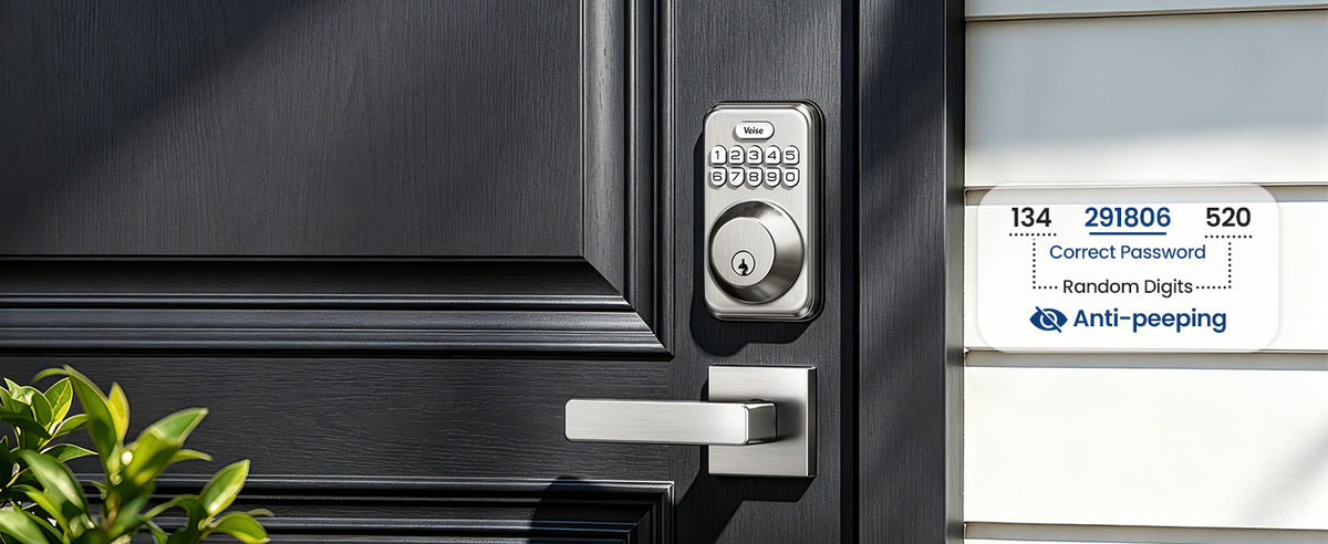 DK01-B Keyless Entry Deadbolt Lock with Handle Set