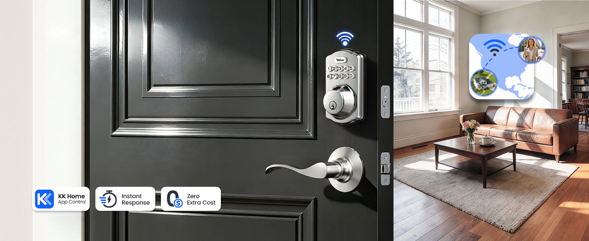 VE012W-B Wi-Fi Smart Fingerprint Smart Lock