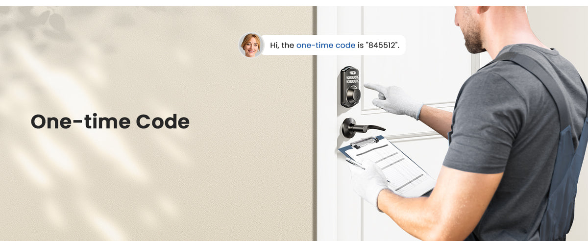 KS01B Keyless Entry Door Lock with 2 Lever Handles