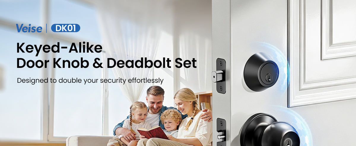 DK01 Door Knob and Deadbolt Lock Set