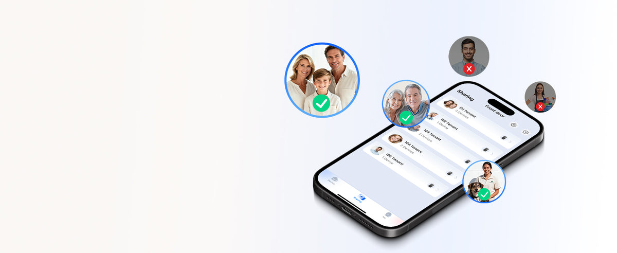 VE012W-B Wi-Fi Smart Fingerprint Smart Lock