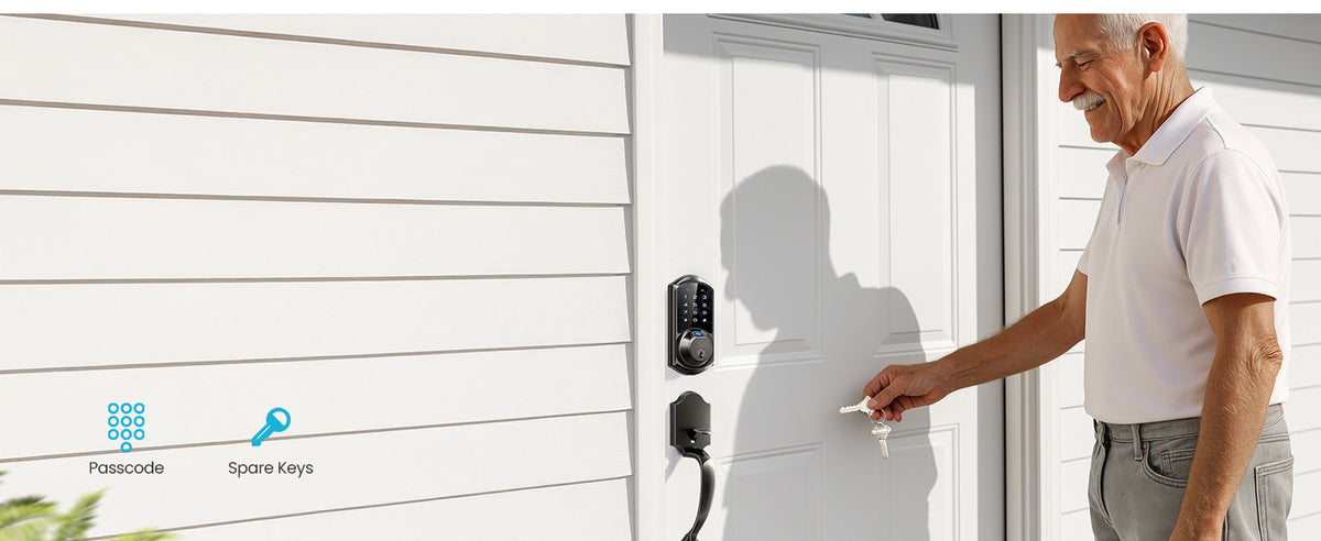 VE07 Fingerprint & Keypad Smart Lock