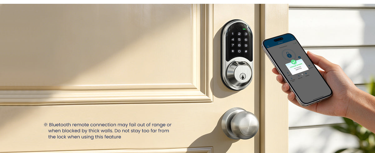 RZ07 Fingerprint & Keypad Smart Lock