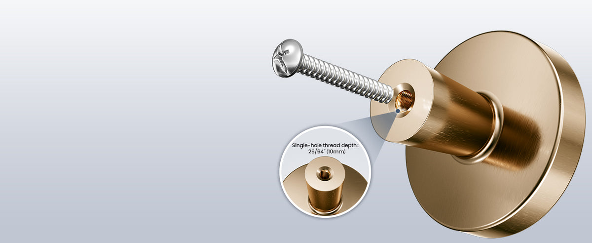 NK-AL01 1-1/4 Inch Round Kitchen Cabinet Knobs