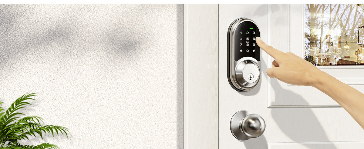 RZ06C Keypad Smart Lock with Knobs