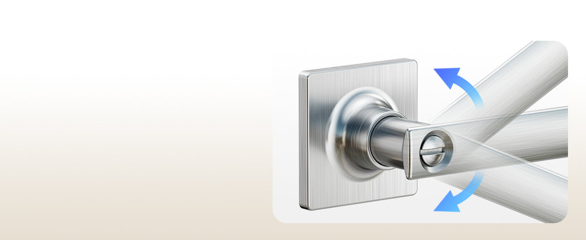 LY01-F Square Privacy Door Lever