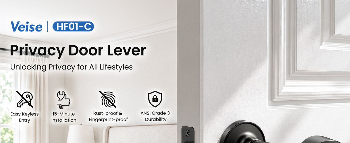HF01-C Door Handle Privacy Door Levers