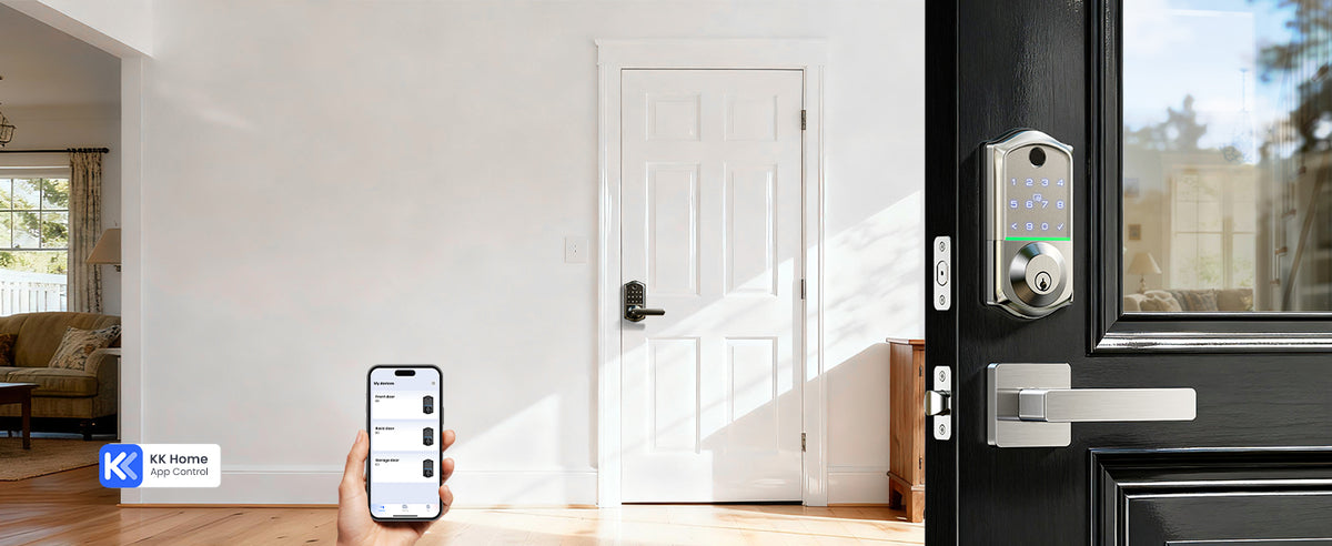 VE017-B Fingerprint Smart Lock for Front Door