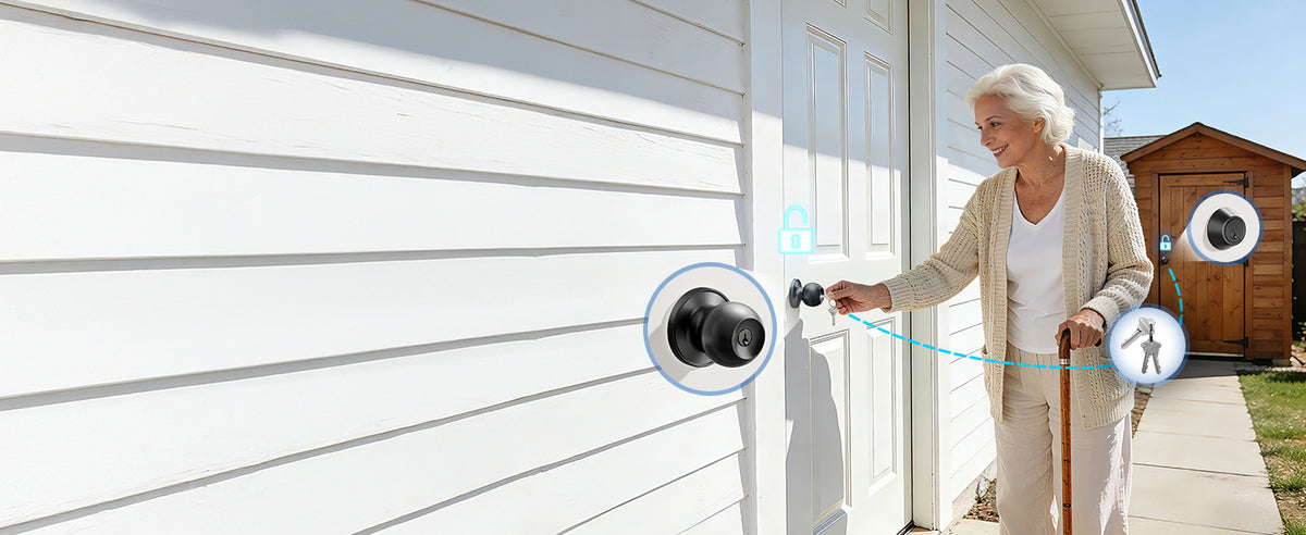 DK01 Door Knob and Deadbolt Lock Set
