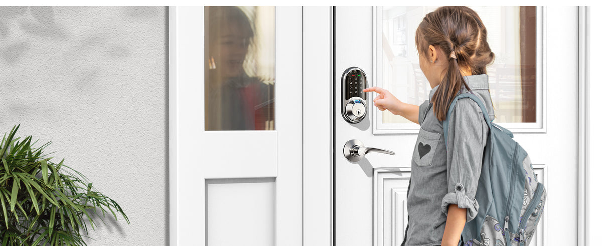 RZ07B Fingerprint Smart Lock with Levers