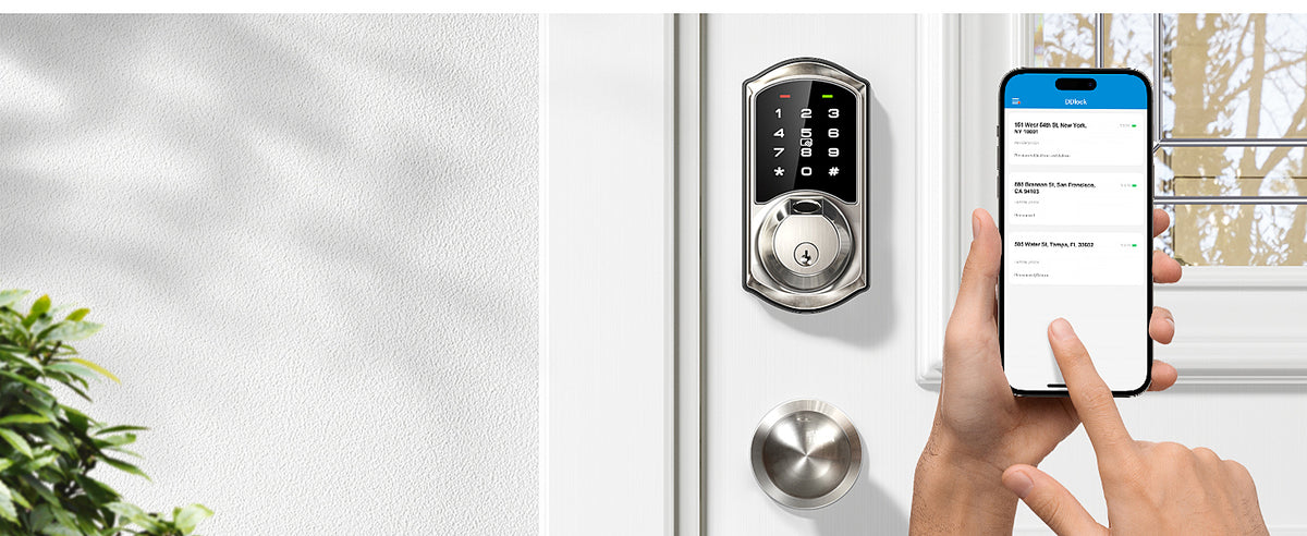 VE07 Fingerprint & Keypad Smart Lock
