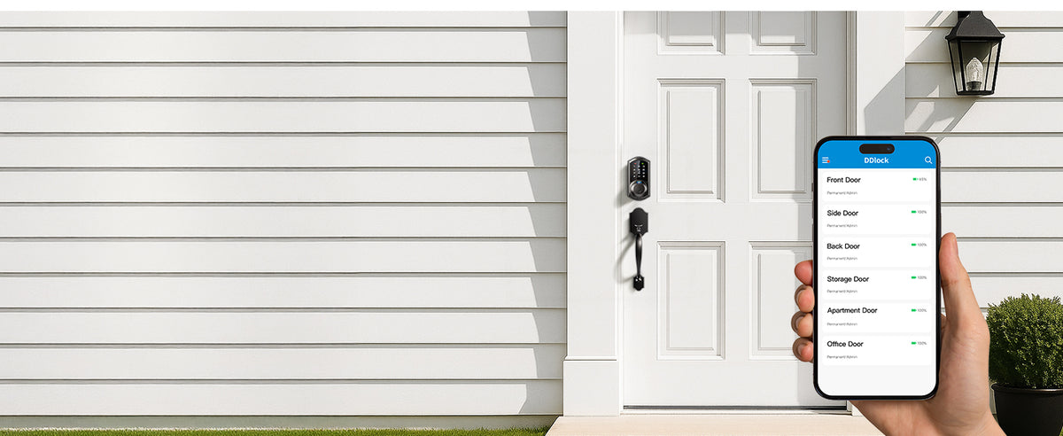 VE07 Fingerprint & Keypad Smart Lock