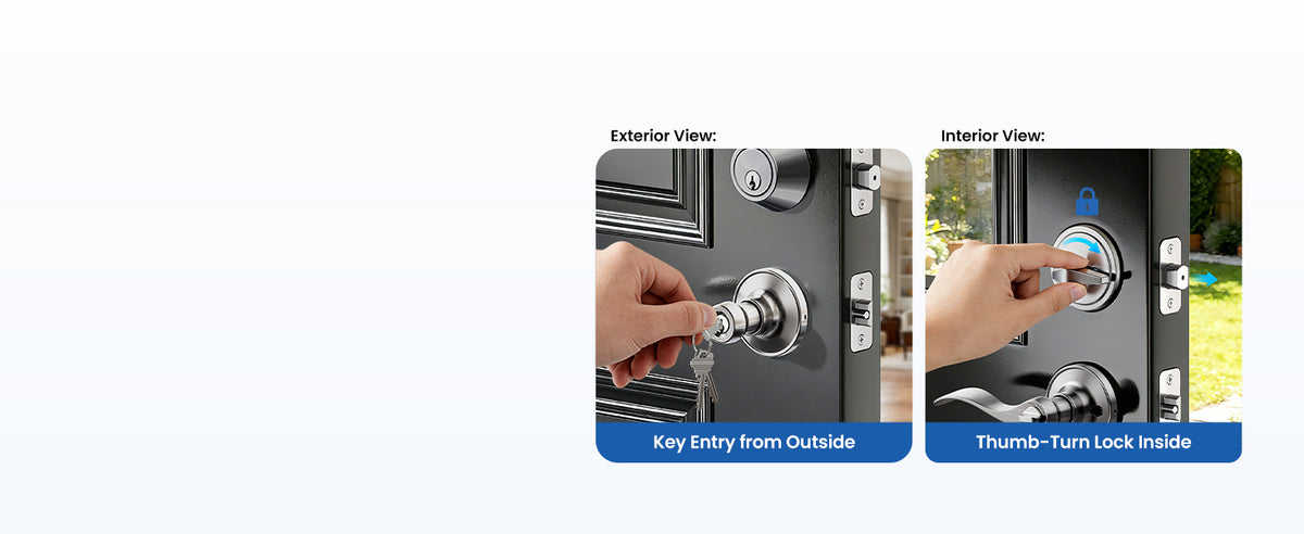 DL01-S Lever lock with deadbolt set