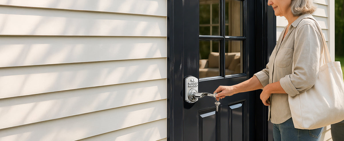 KS04 Keypad Door Lock with Handle