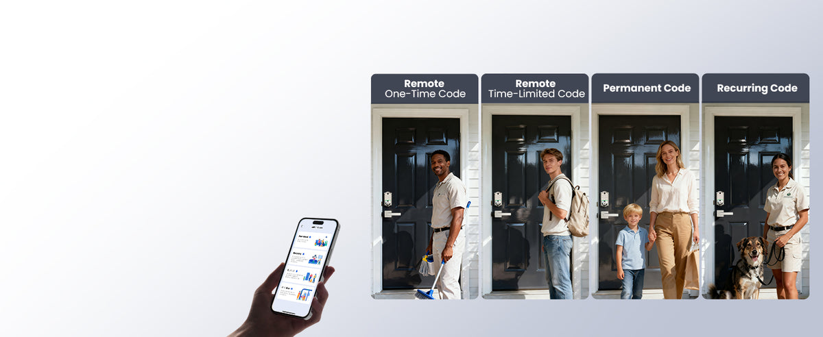 VE017-B Fingerprint Smart Lock for Front Door
