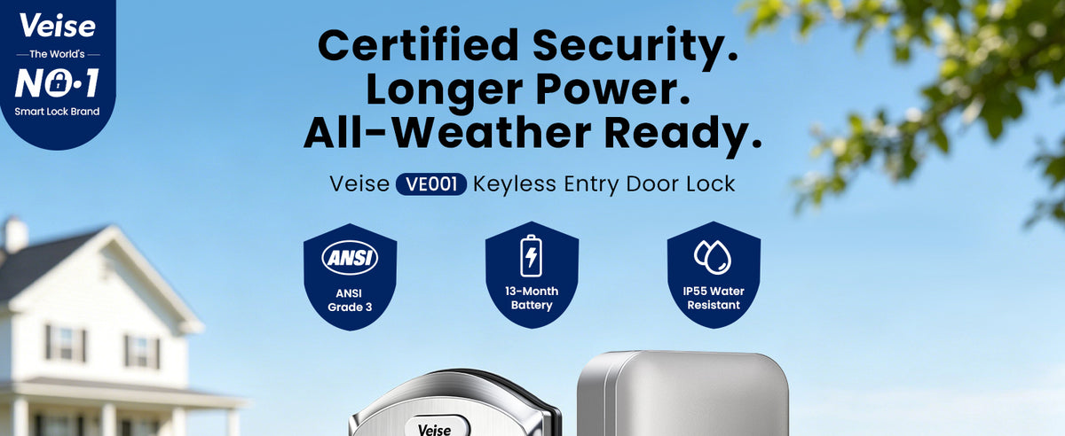 VE001 Keyless Entry Keypad Deadbolt Lock