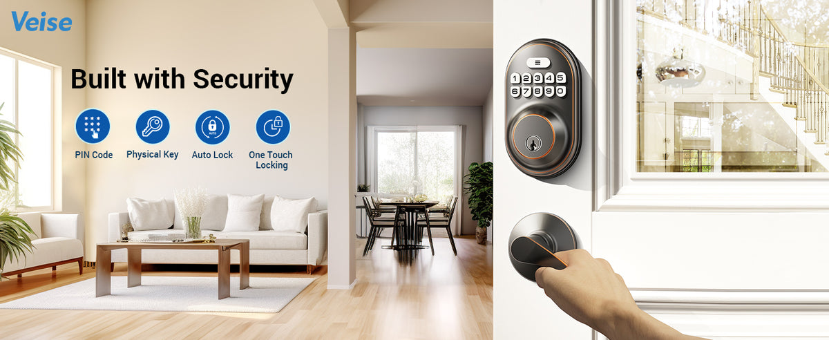 RZ-A  Keypad Deadbolt Lock