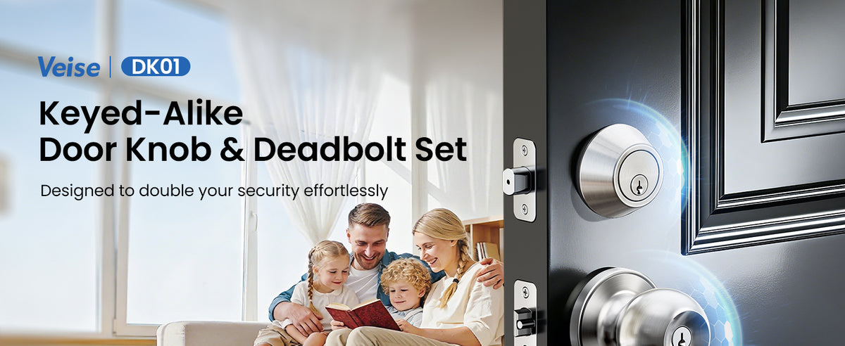 DK01 Door Knob and Deadbolt Lock Set
