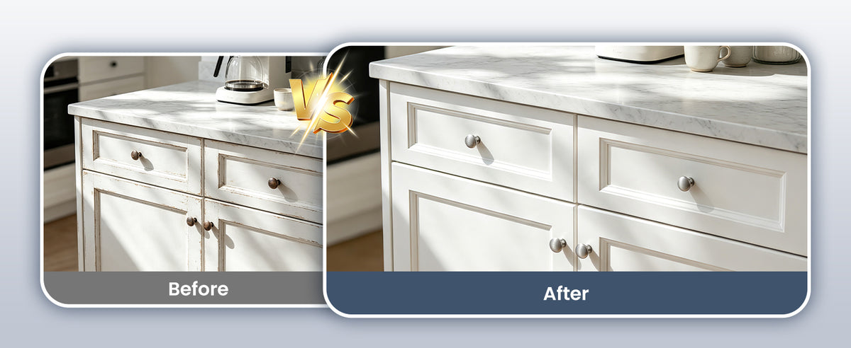 NK-1.25INA Cabinet Knobs, 1-3/16 Single Hole Kitchen Cabinet Handles