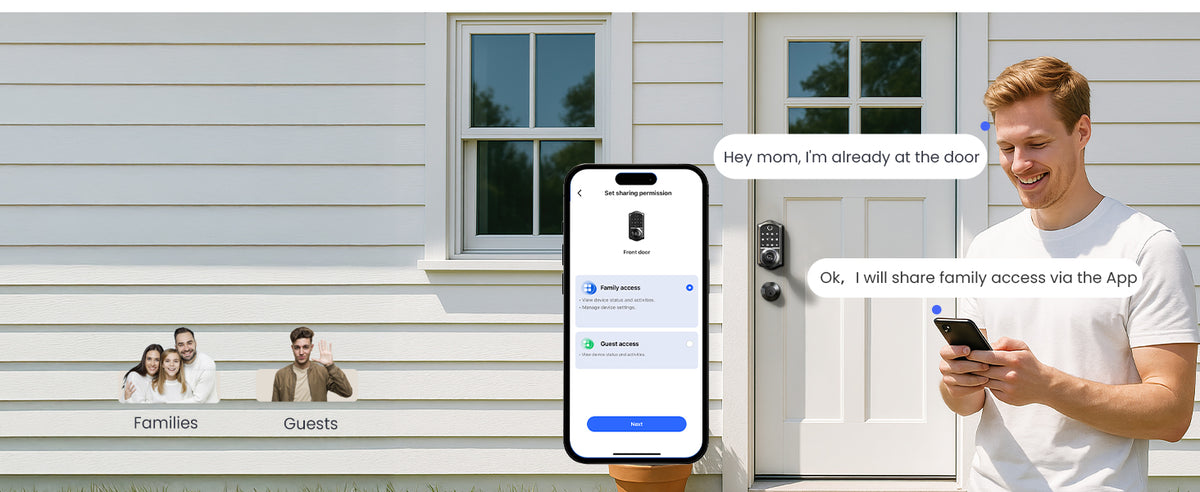 VE018 Fingerprint Smart Lock with Knob