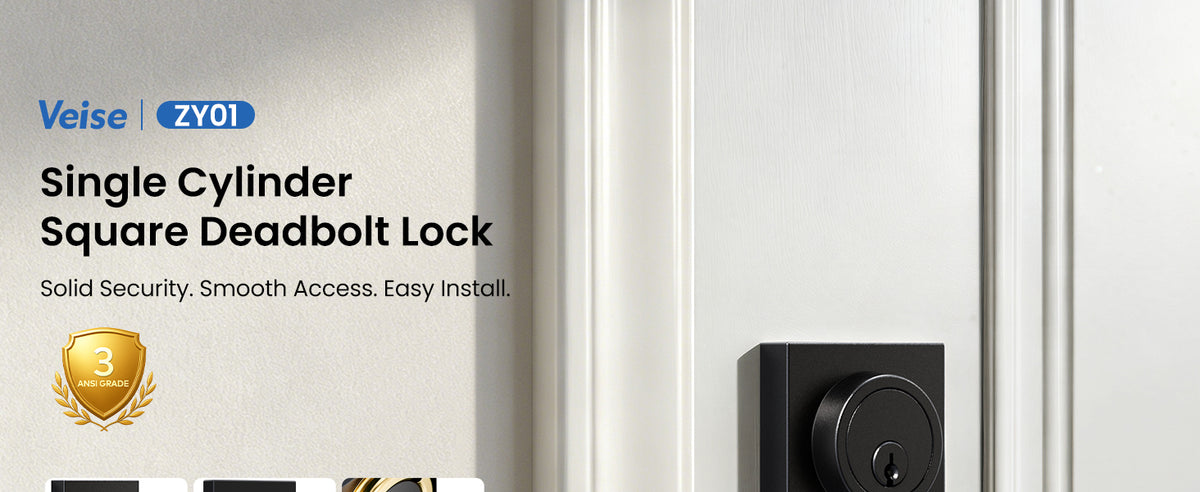 ZY01 Modern Square Deadbolt Lock
