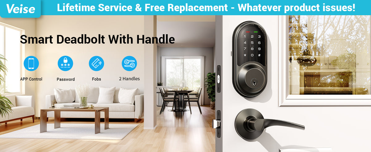 RZ06B Keypad Smart Lock with Levers